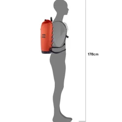 Fietsrugzakken|Dames Rugzakken>Ortlieb Commuter-Daypack 21 L rooibos