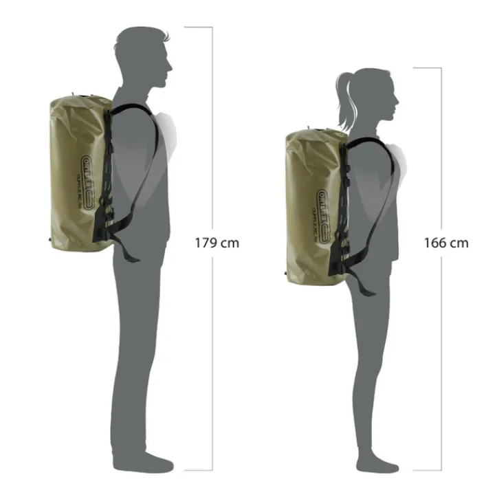 Heren Reistassen|Dames Reistassen>Ortlieb Duffle RC 49L olive