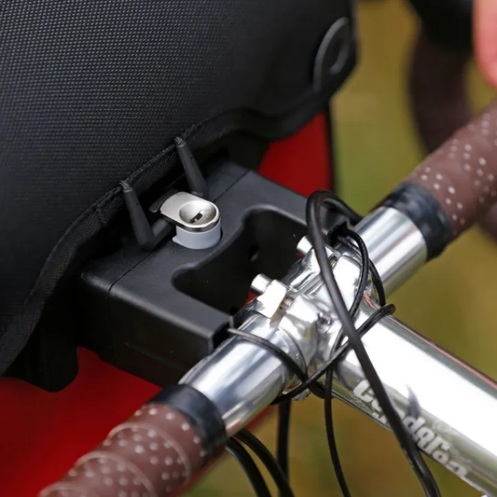 Heren Reistassen|Dames Reistassen>Ortlieb Handlebar Mounting-Set with Lock black