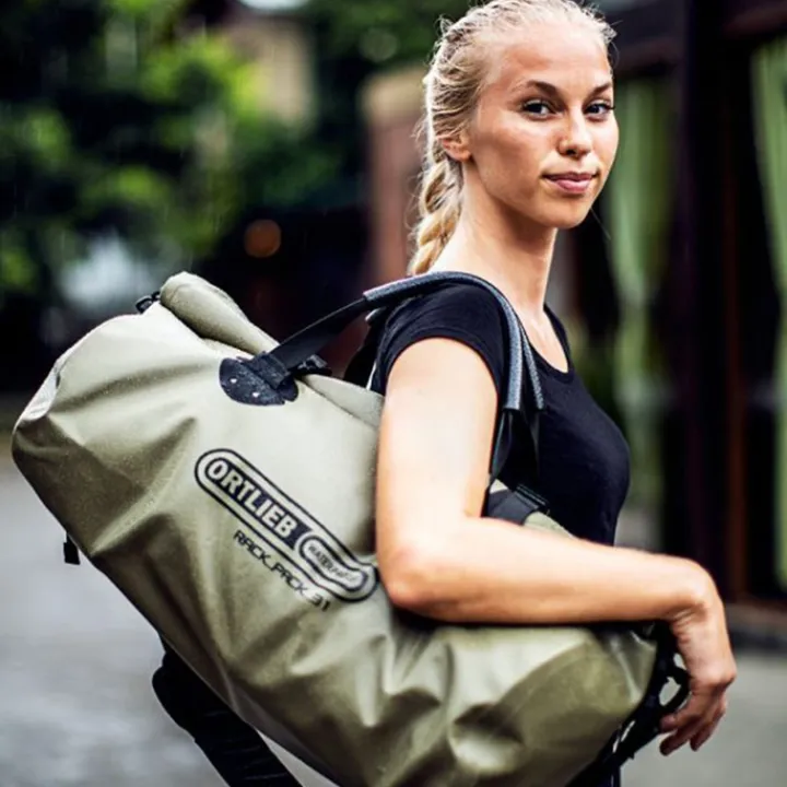 Kleine Reistassen|Handbagage Reistassen>Ortlieb Rack-Pack 24 L olive