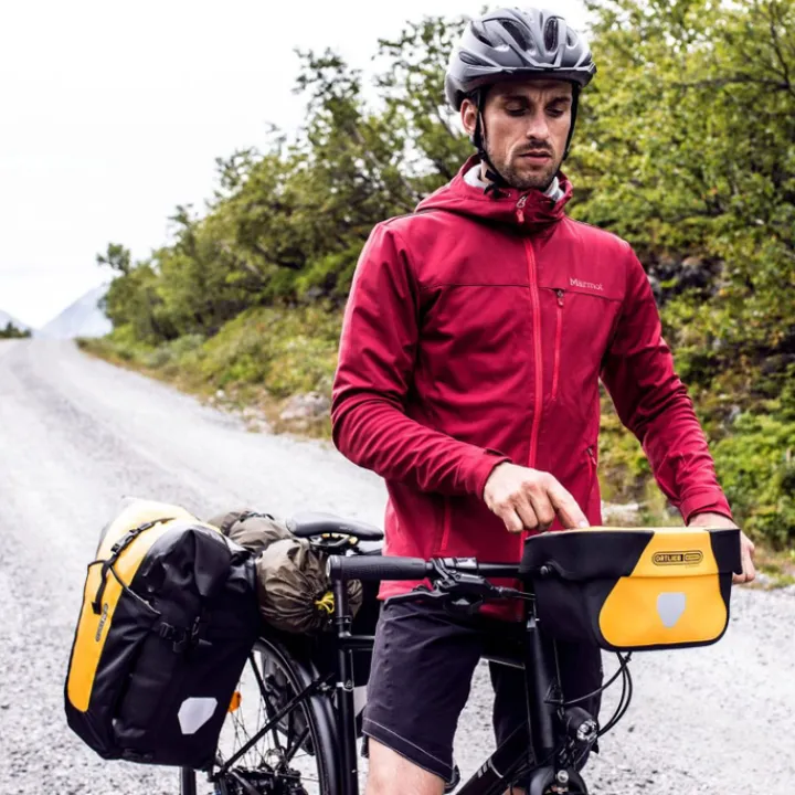 Kleine Reistassen|Heren Reistassen>Ortlieb Ultimate Six stuurtas Classic 5L sunyellow/black