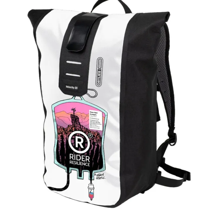 Fietsrugzakken|15 Inch Laptoptassen>Ortlieb Velocity Design Rider Resilience 23L white-black