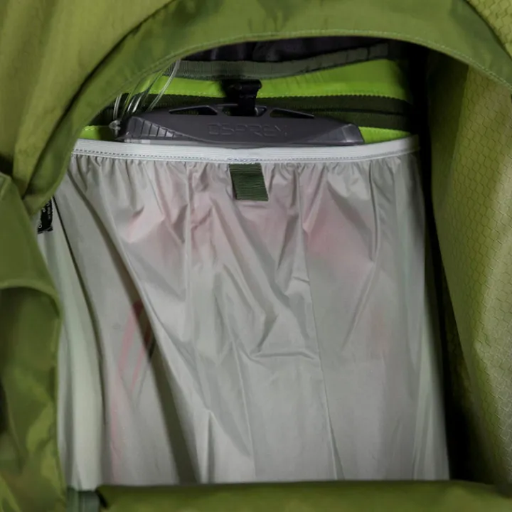 Grote Rugzakken|Trekking Rugzakken>Osprey Aether 55 Backpack S/M mustard green