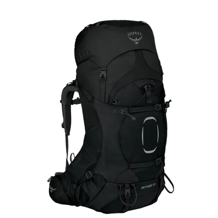 Grote Rugzakken|Trekking Rugzakken>Osprey Aether 65 Backpack S/M black