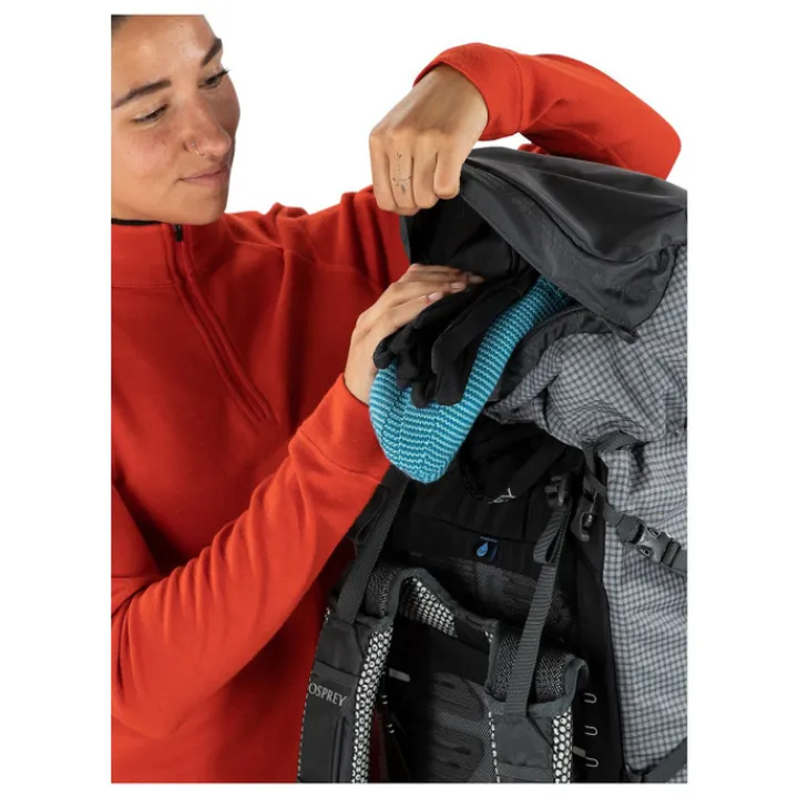 Grote Rugzakken|Trekking Rugzakken>Osprey Ariel Pro 75 WXS/WS silver lining