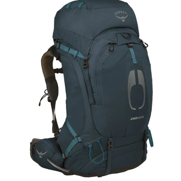 Grote Rugzakken|Trekking Rugzakken>Osprey Atmos AG 65 L-XL venturi blue