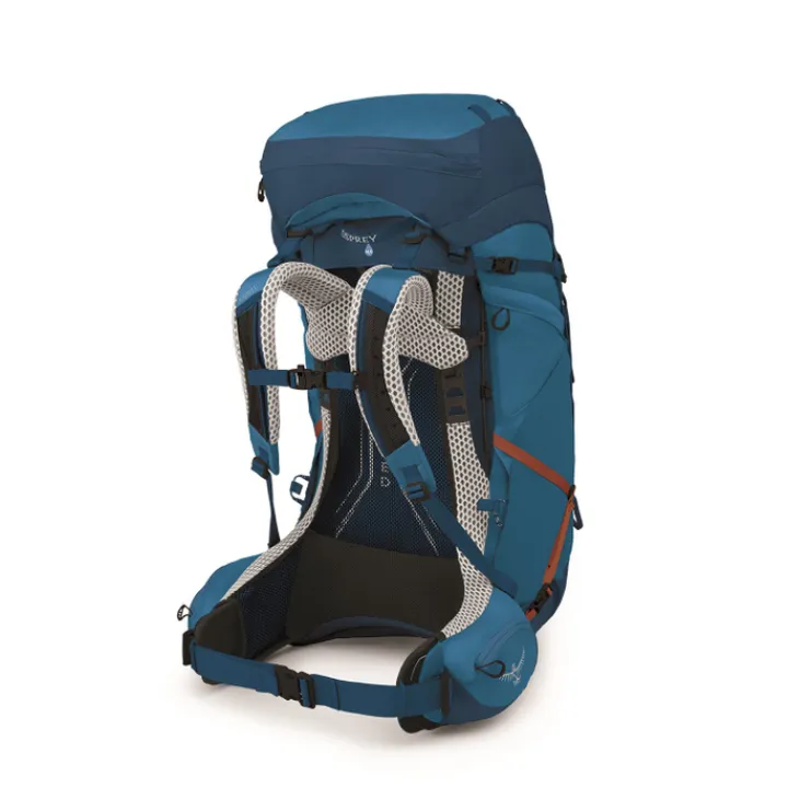 Grote Rugzakken|Trekking Rugzakken>Osprey Atmos AG LT 65 L/XL night shift/scoria blue