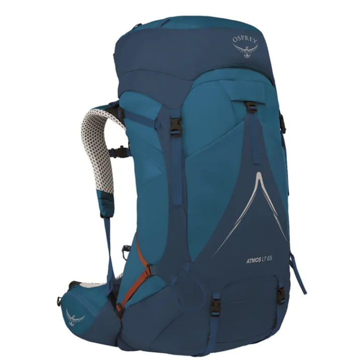 Grote Rugzakken|Trekking Rugzakken>Osprey Atmos AG LT 65 S-M night shift-scoria blue