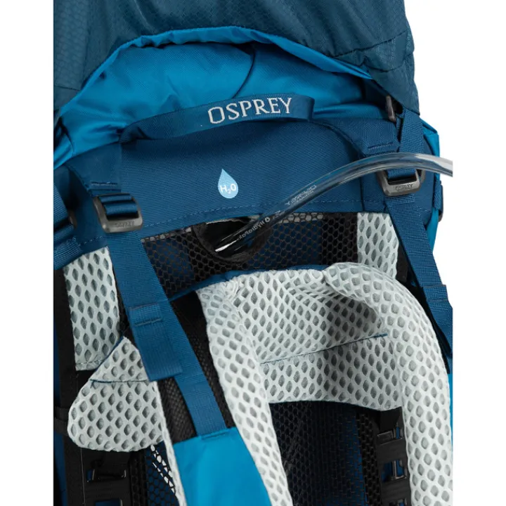 Grote Rugzakken|Trekking Rugzakken>Osprey Atmos AG LT 65 S-M night shift-scoria blue