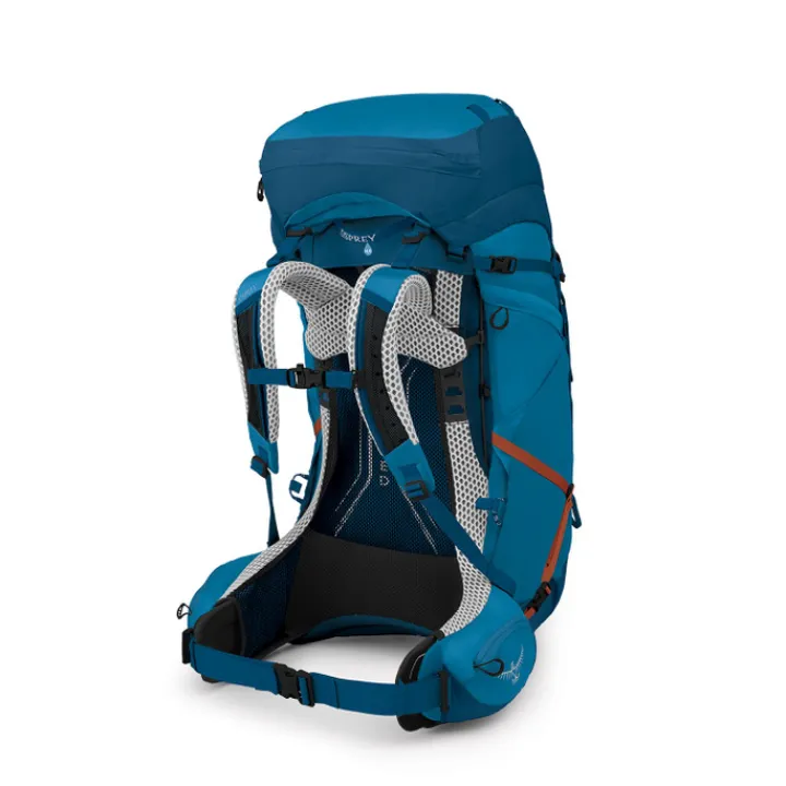 Grote Rugzakken|Trekking Rugzakken>Osprey Atmos AG LT 65 S-M night shift-scoria blue