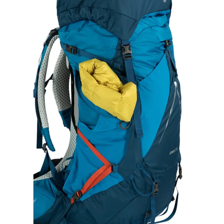 Grote Rugzakken|Trekking Rugzakken>Osprey Atmos AG LT 65 S-M night shift-scoria blue