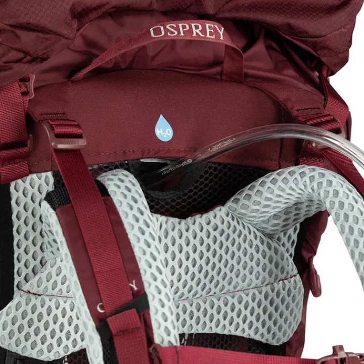 Grote Rugzakken|Trekking Rugzakken>Osprey Aura AG LT 65 WXS/S antidote purple