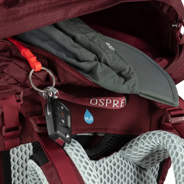 Grote Rugzakken|Trekking Rugzakken>Osprey Aura AG LT 65 WXS/S antidote purple
