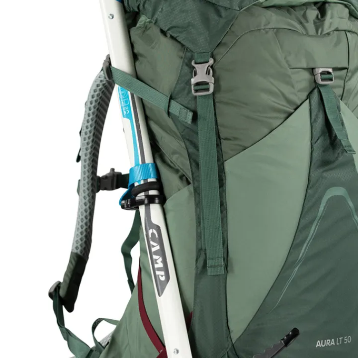 Grote Rugzakken|Trekking Rugzakken>Osprey Aura AG LT 65 WXS/S koseret/darjeeling spring green