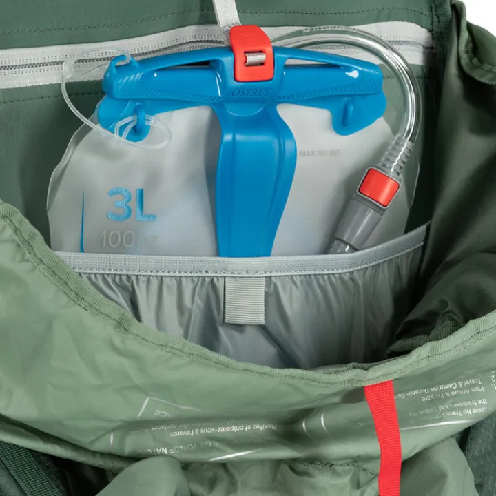 Grote Rugzakken|Trekking Rugzakken>Osprey Aura AG LT 65 WXS/S koseret/darjeeling spring green