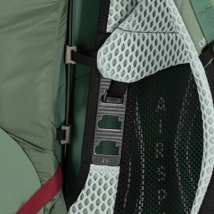 Grote Rugzakken|Trekking Rugzakken>Osprey Aura AG LT 65 WXS/S koseret/darjeeling spring green