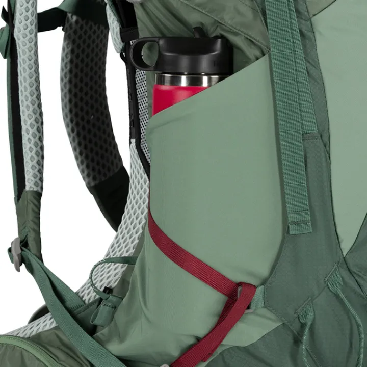 Grote Rugzakken|Trekking Rugzakken>Osprey Aura AG LT 65 WXS/S koseret/darjeeling spring green