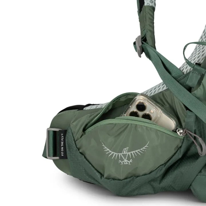 Grote Rugzakken|Trekking Rugzakken>Osprey Aura AG LT 65 WXS/S koseret/darjeeling spring green