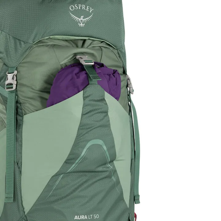 Grote Rugzakken|Trekking Rugzakken>Osprey Aura AG LT 65 WXS/S koseret/darjeeling spring green