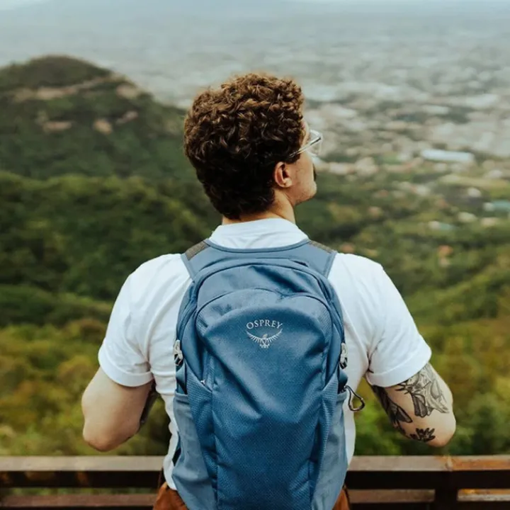 Kleine Rugzakken|Heren Rugzakken>Osprey Daylite cascade blue-latte brown