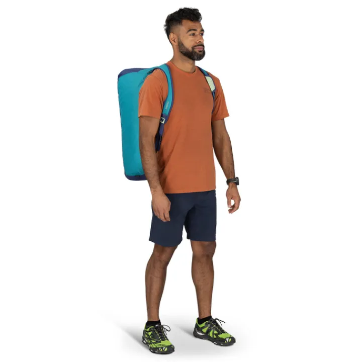 Heren Reistassen|Dames Reistassen>Osprey Daylite Duffel 60 blue spikemoss/alkaline