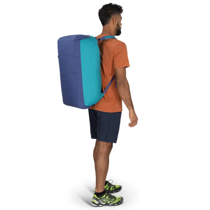Heren Reistassen|Dames Reistassen>Osprey Daylite Duffel 60 blue spikemoss/alkaline
