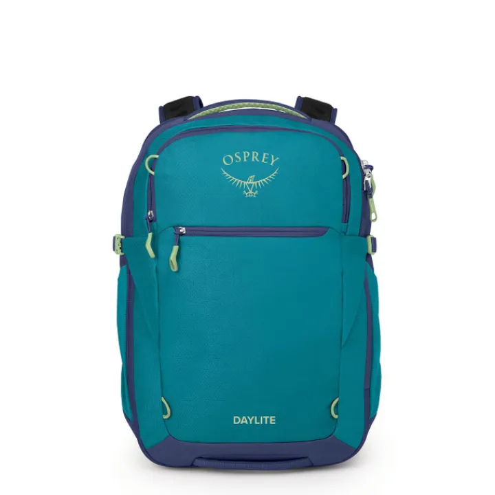 Heren Rugzakken|Dames Rugzakken>Osprey Daylite Travelpack 35 blue spikemoss/alkaline