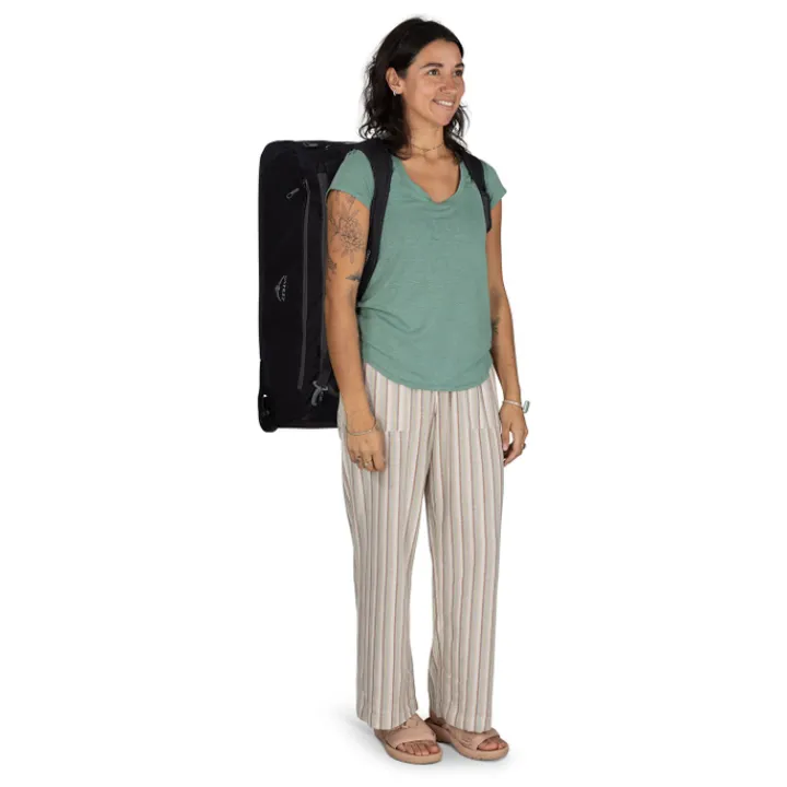 Rugzak Met Wieltjes|Grote Reistassen>Osprey Daylite Wheeled Duffel 85 black