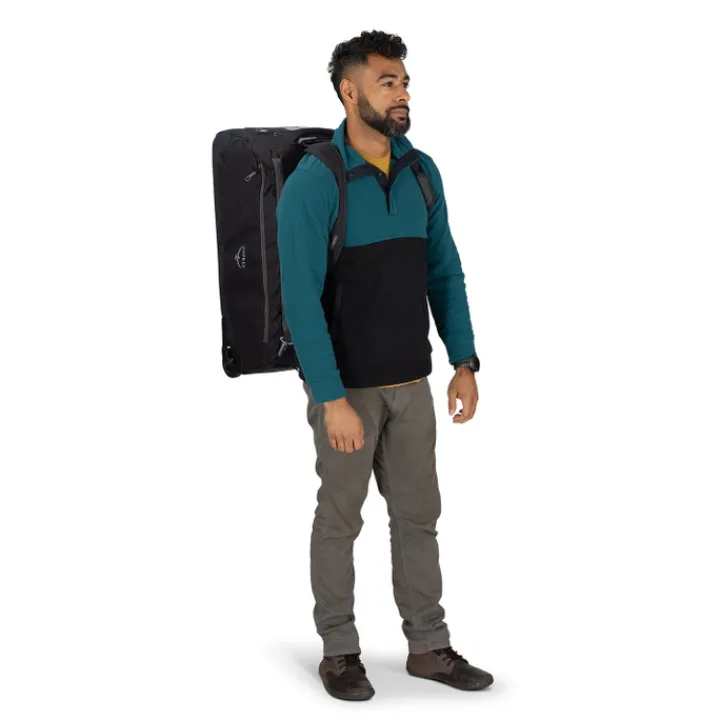 Rugzak Met Wieltjes|Grote Reistassen>Osprey Daylite Wheeled Duffel 85 black