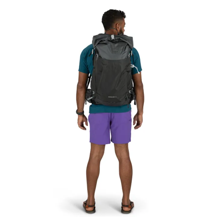 Wandelrugzakken|Hiking Backpacks>Osprey Downburst Men 26 dark charcoal