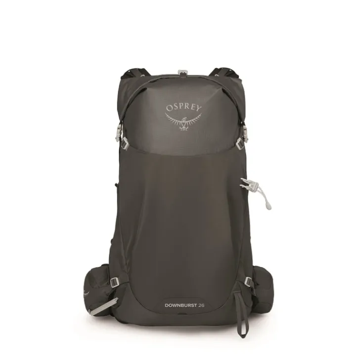 Wandelrugzakken|Hiking Backpacks>Osprey Downburst Men 26 dark charcoal