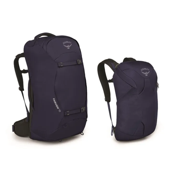 Grote Rugzakken|Dames Rugzakken>Osprey Fairview 70 Backpack winter night blue