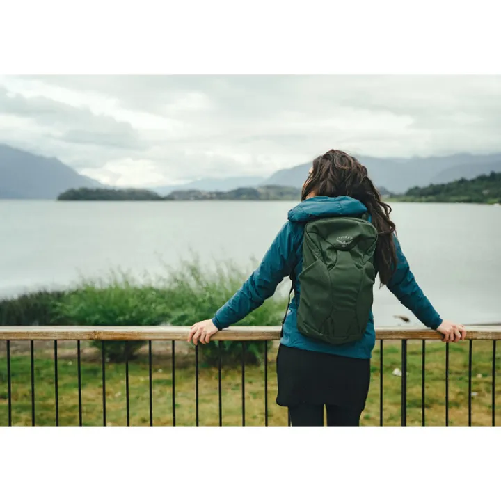 Kleine Rugzakken|Heren Rugzakken>Osprey Farpoint Fairview Daypack gopher green