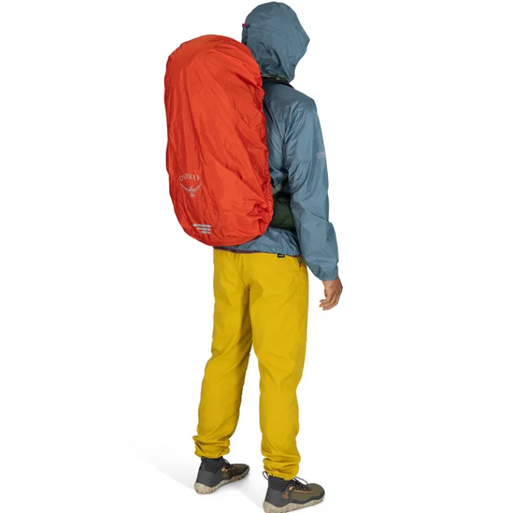Rugzakhoezen>Osprey HiVis Raincover S-M mars orange
