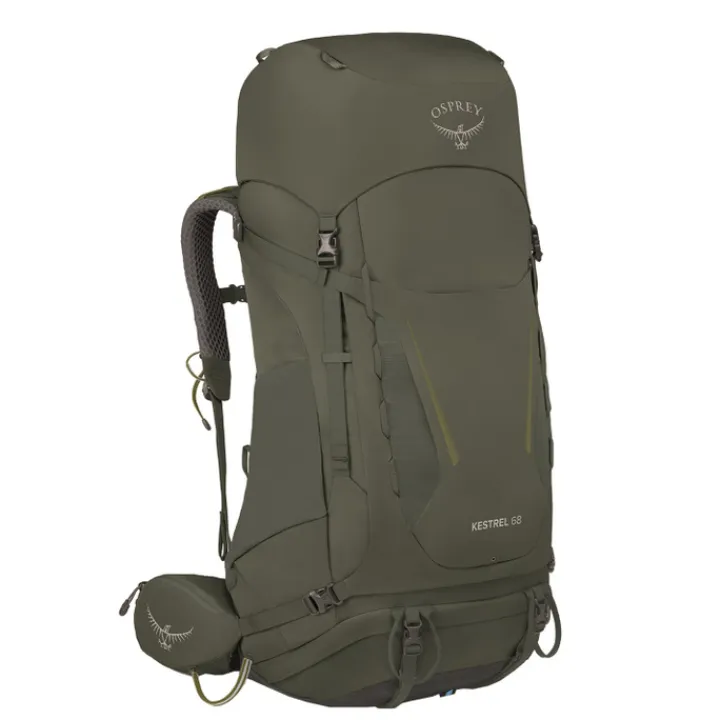 Grote Rugzakken|Trekking Rugzakken>Osprey Kestrel 68 S/M bonsai green