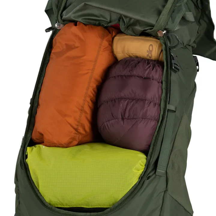 Grote Rugzakken|Trekking Rugzakken>Osprey Kestrel 58 S/M bonsai green