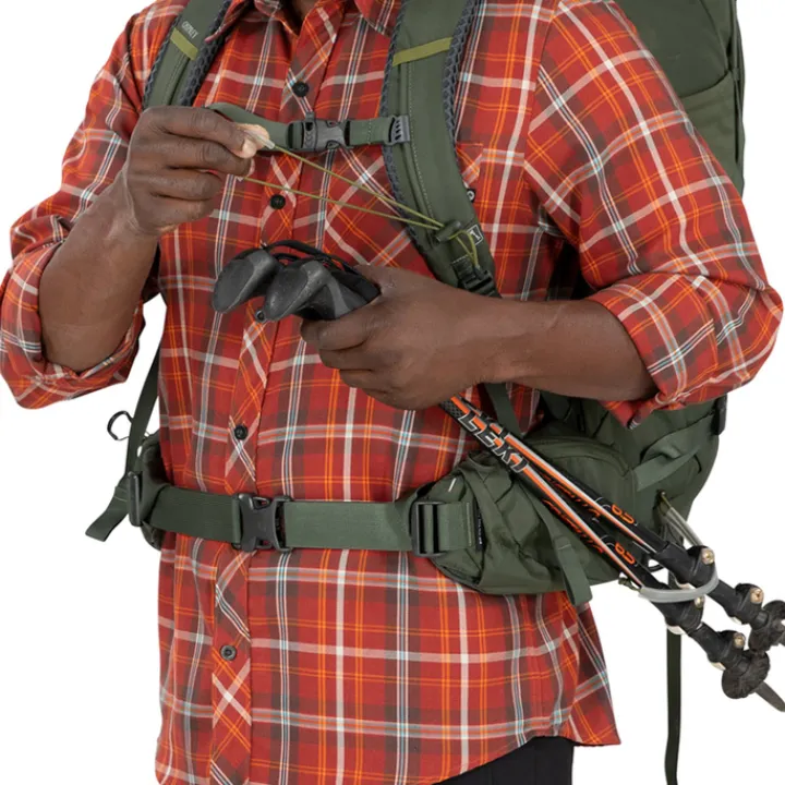 Grote Rugzakken|Trekking Rugzakken>Osprey Kestrel 58 S/M bonsai green