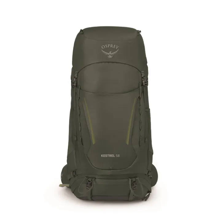 Grote Rugzakken|Trekking Rugzakken>Osprey Kestrel 58 S/M bonsai green