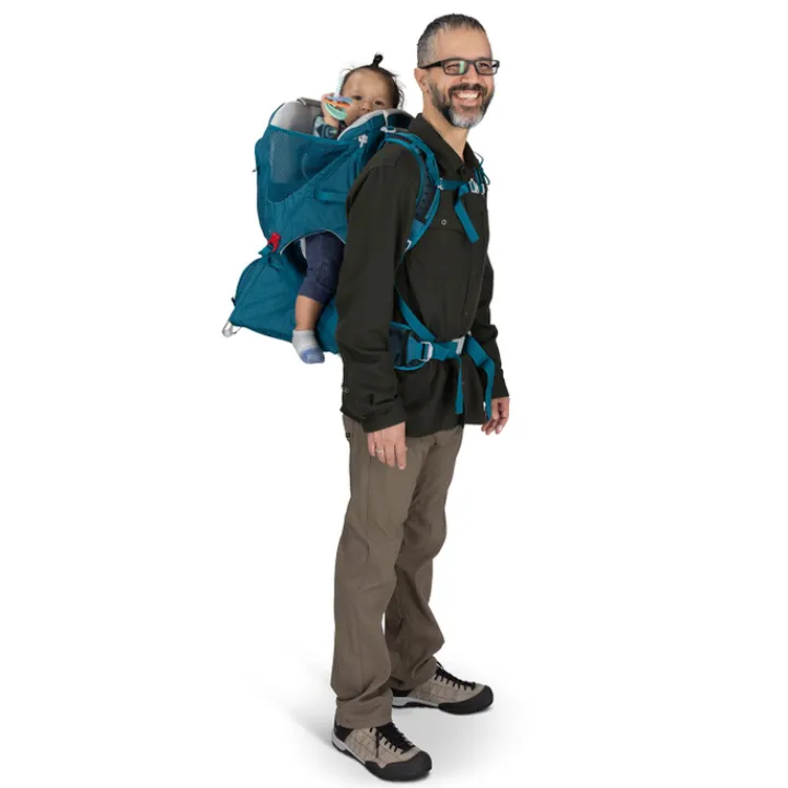 Wandelrugzakken|Heren Rugzakken>Osprey Poco SLT Child Carrier black