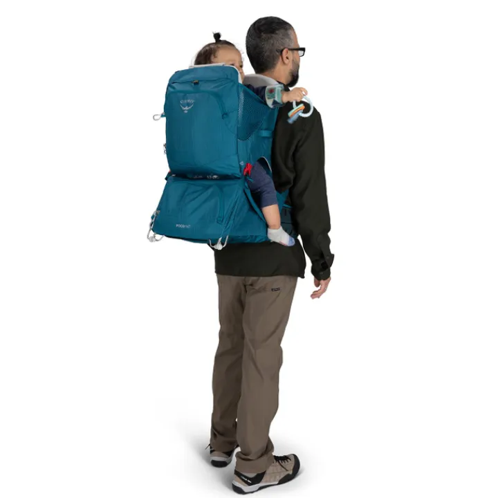 Wandelrugzakken|Heren Rugzakken>Osprey Poco SLT Child Carrier black