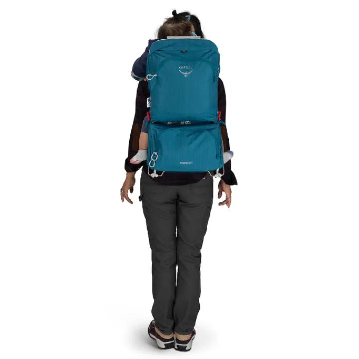 Wandelrugzakken|Heren Rugzakken>Osprey Poco SLT Child Carrier black
