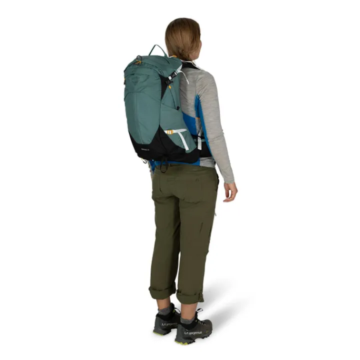 Wandelrugzakken|Hiking Backpacks>Osprey Sirrus 24 Backpack succulent green