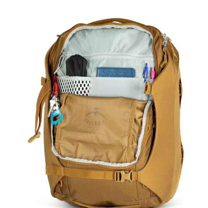 Grote Rugzakken|Heren Rugzakken>Osprey Sojourn Porter Travel Pack 46L brindle brown