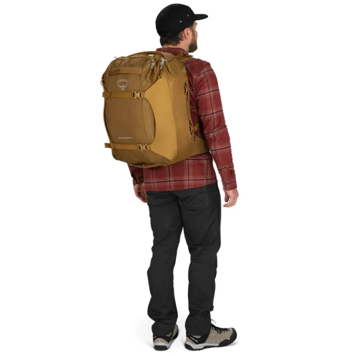 Grote Rugzakken|Heren Rugzakken>Osprey Sojourn Porter Travel Pack 46L brindle brown
