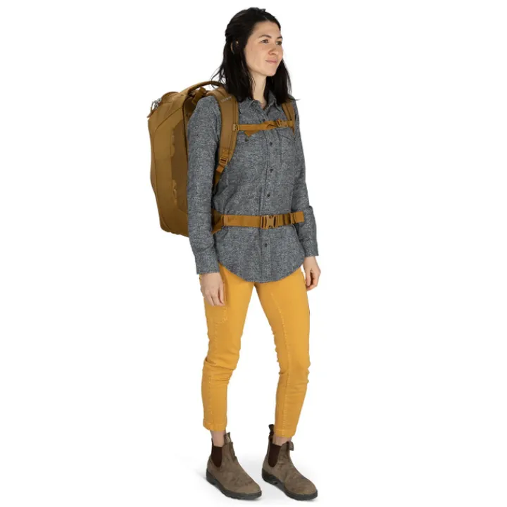 Grote Rugzakken|Heren Rugzakken>Osprey Sojourn Porter Travel Pack 46L brindle brown