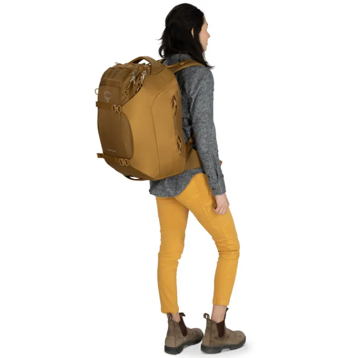 Grote Rugzakken|Heren Rugzakken>Osprey Sojourn Porter Travel Pack 46L koseret green