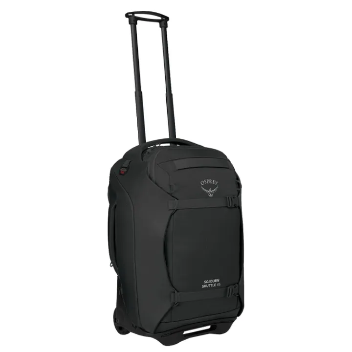 Rugzak Met Wieltjes|Heren Reistassen>Osprey Sojourn Shuttle Wheeled Duffel 45L black