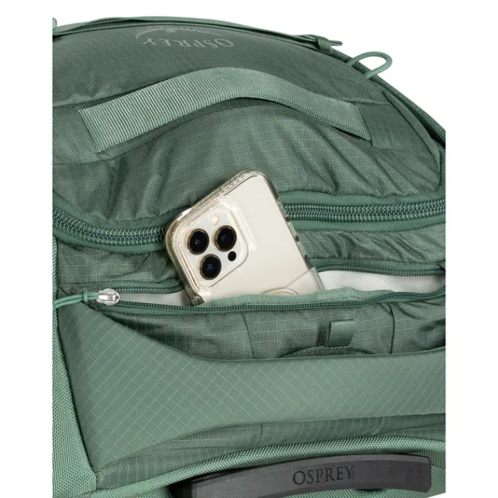 Rugzak Met Wieltjes|Heren Reistassen>Osprey Sojourn Shuttle Wheeled Duffel 45L black