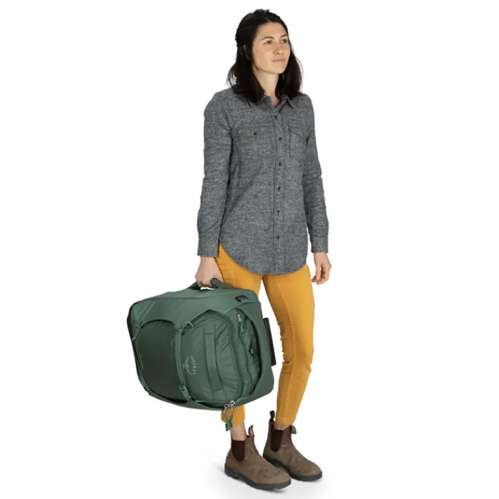 Rugzak Met Wieltjes|Heren Reistassen>Osprey Sojourn Shuttle Wheeled Duffel 45L black