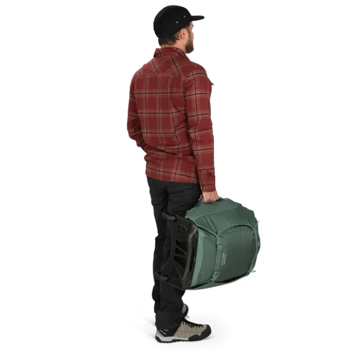 Rugzak Met Wieltjes|Heren Reistassen>Osprey Sojourn Shuttle Wheeled Duffel 45L black